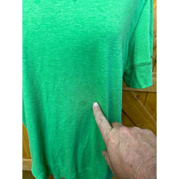 Women's Large Green Casual Shirt - Picture 5 of 5